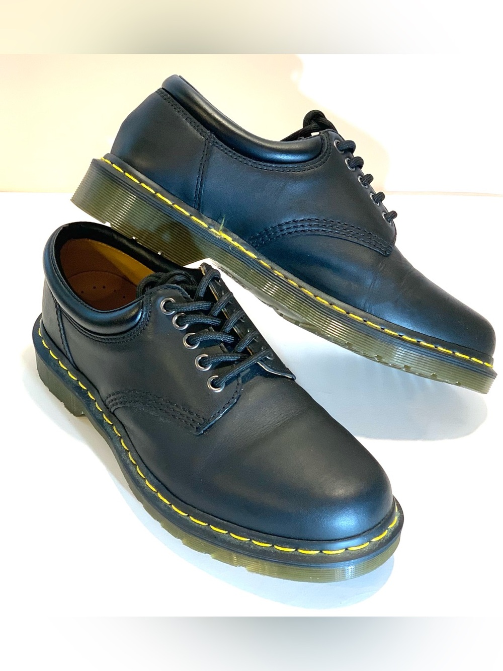 Dr. Martens Black Leather Oxfords Men’s US Sz 9